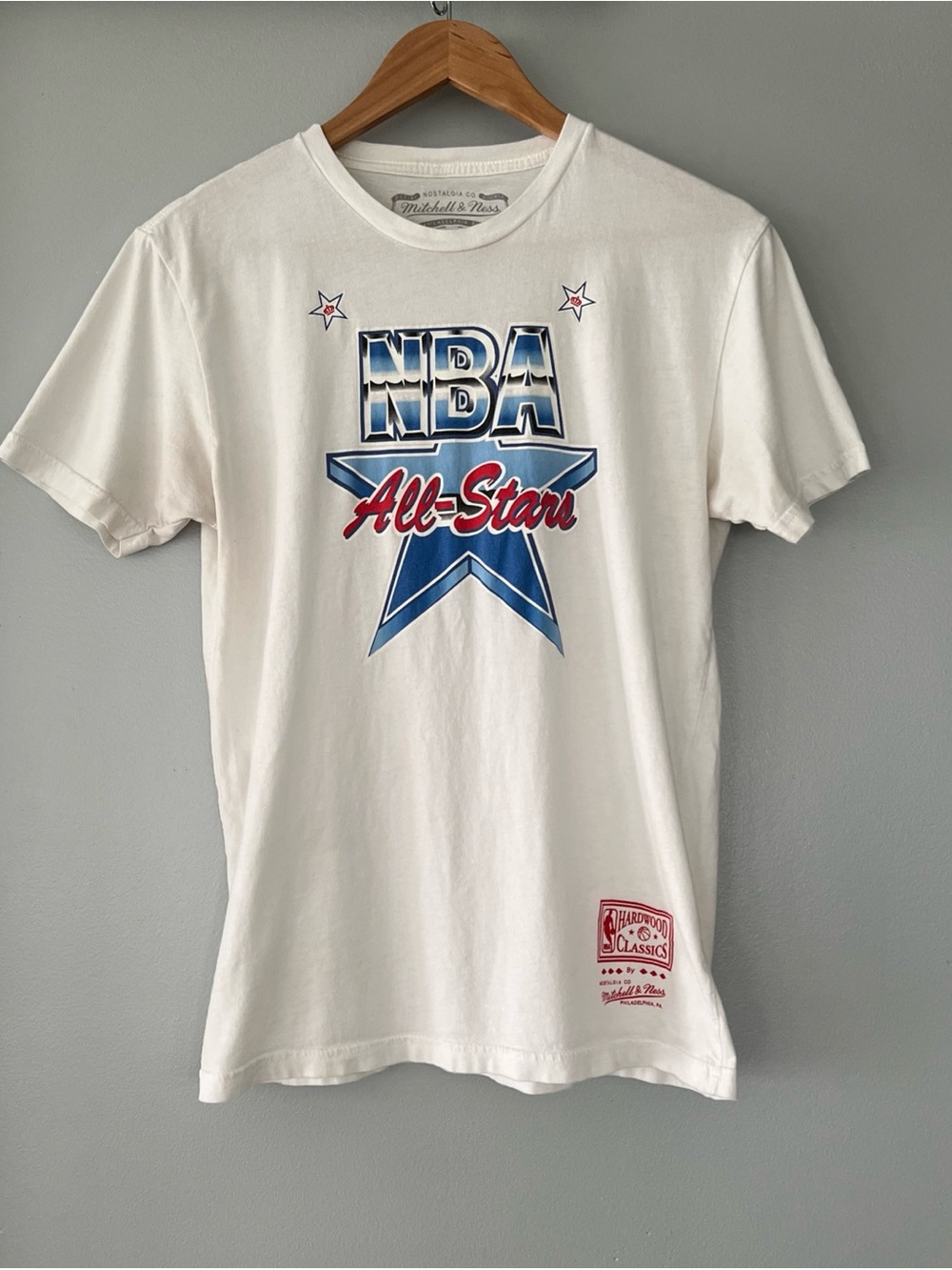 Mitchell & Ness NBA Hardwood Classics All-Stars Basketball T-Shirt Men's Medium